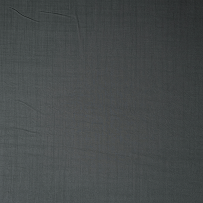 Solid Grey Black Cotton Self Check