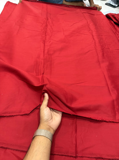 Buy Wine Red Pure Cotton Poplin Fabric 