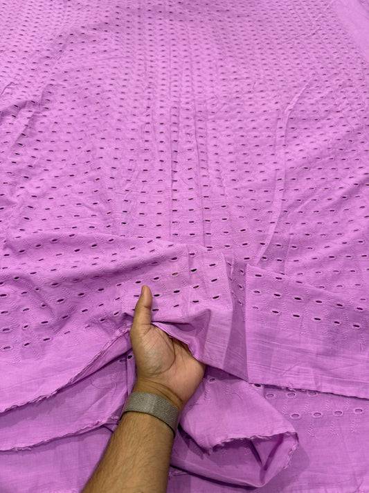Buy Cotton Hakoba Lavender Magenta Circle Traditional