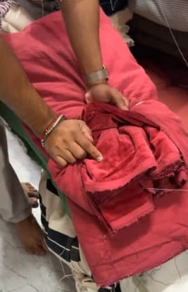 Buy Solid Pinkish Red Cotton Velvet