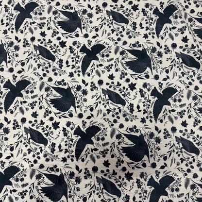 Buy Premium Collection HL Poplin Bold Bird Printed Fabric