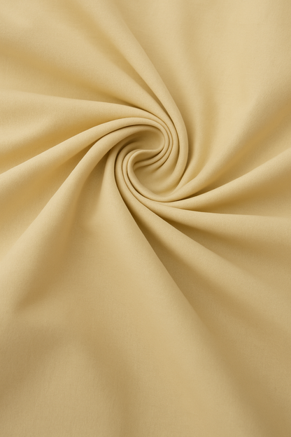 Buy Poplin Solid Ivory Fabric