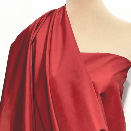 Buy Solid Red Taffeta