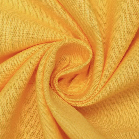 Buy Cambric Solid Yellow Fabric