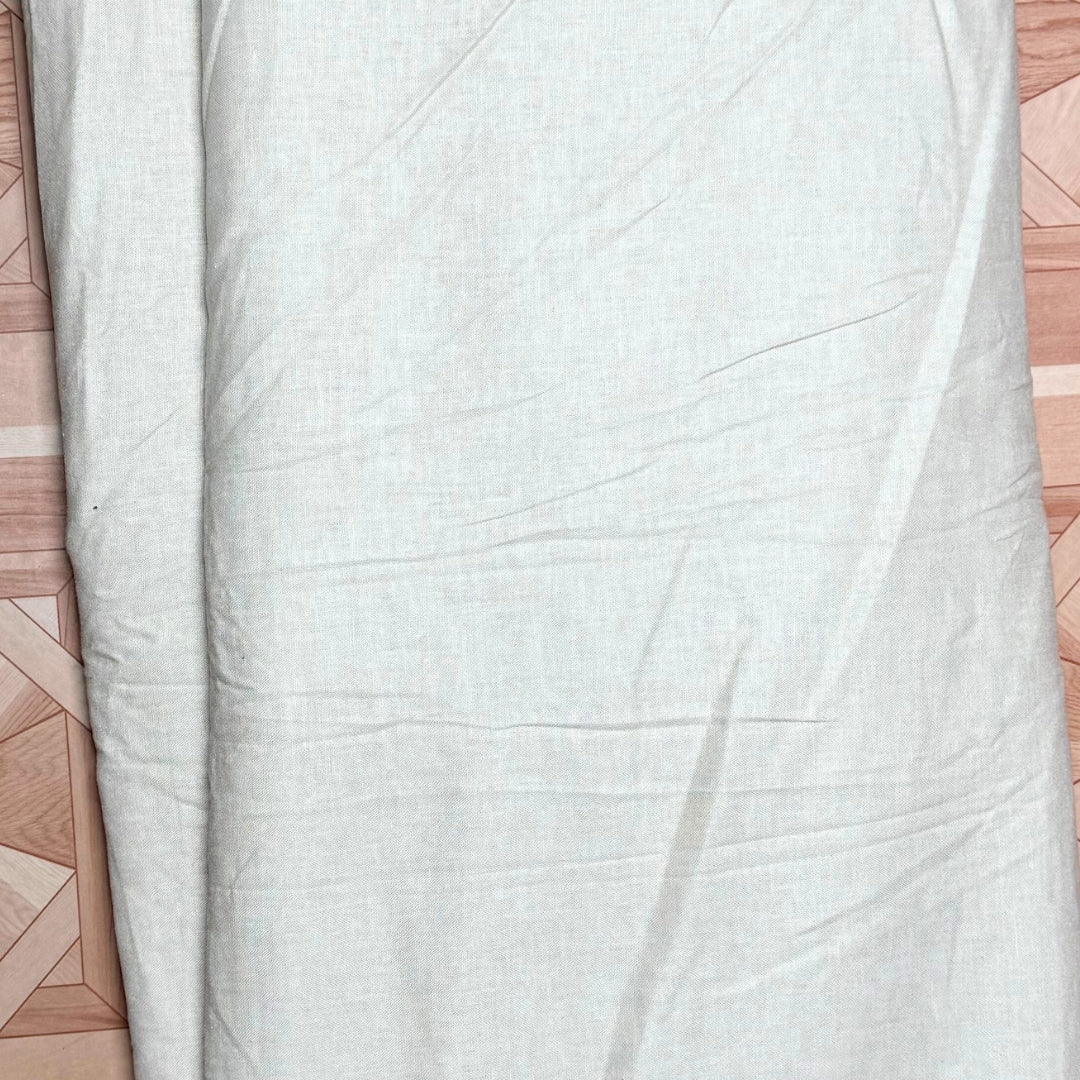 Buy Viscose Crepe Solid White Fabric