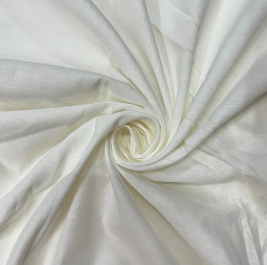 Buy White Pure Cotton Satin