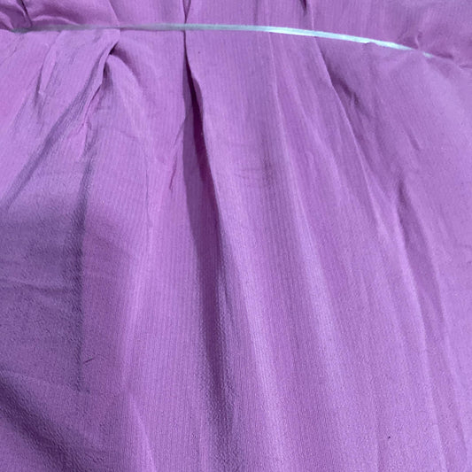 Buy Natural Silk Solid Lavender Fabric