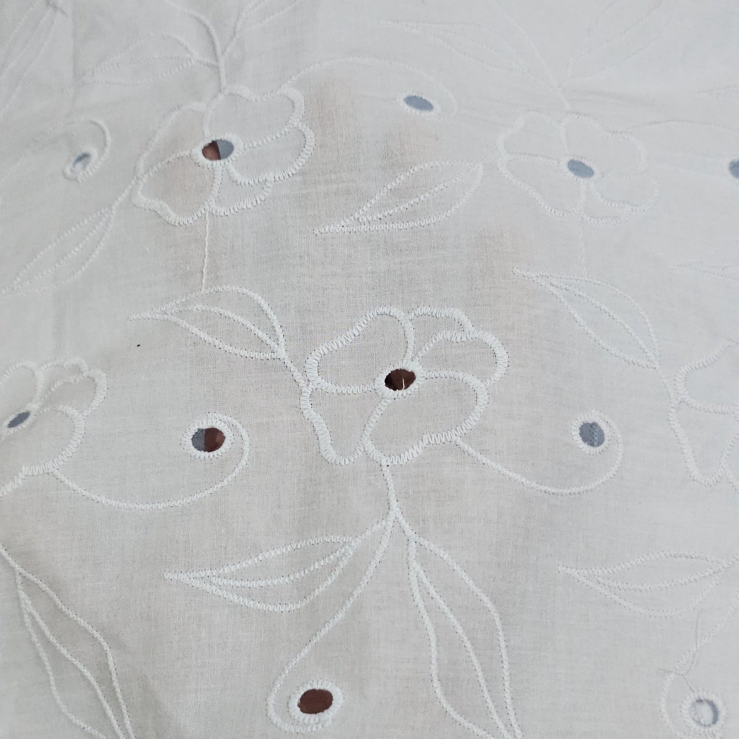 Buy Dust Blue Rose Hakoba Fabric