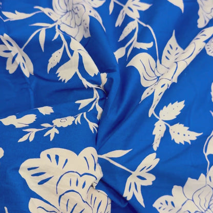 Buy Border Poplin Printed Fabric