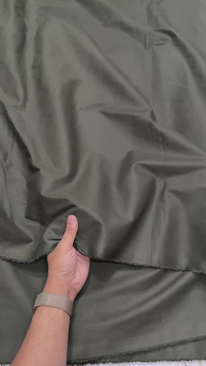 Buy Bottom Non Denim Twill Olive Fabric