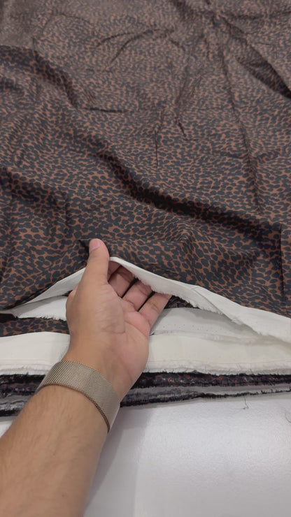 Buy Poplin Hyena Printed Fabric