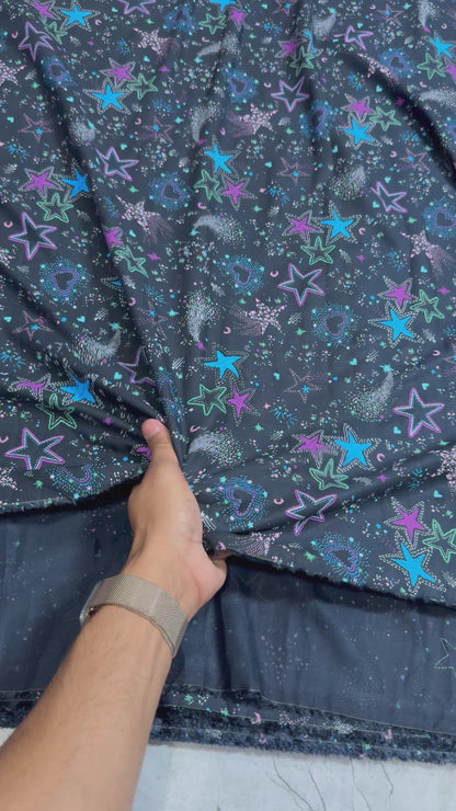 Buy Premium Modal Star Kid Printed Fabric