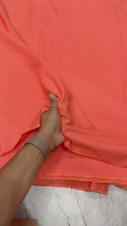 Buy Linen Solid Gerua Solid Fabric