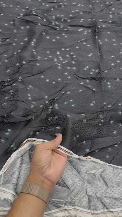 Buy Viscose Crepe Star Like Pirnt Fabric