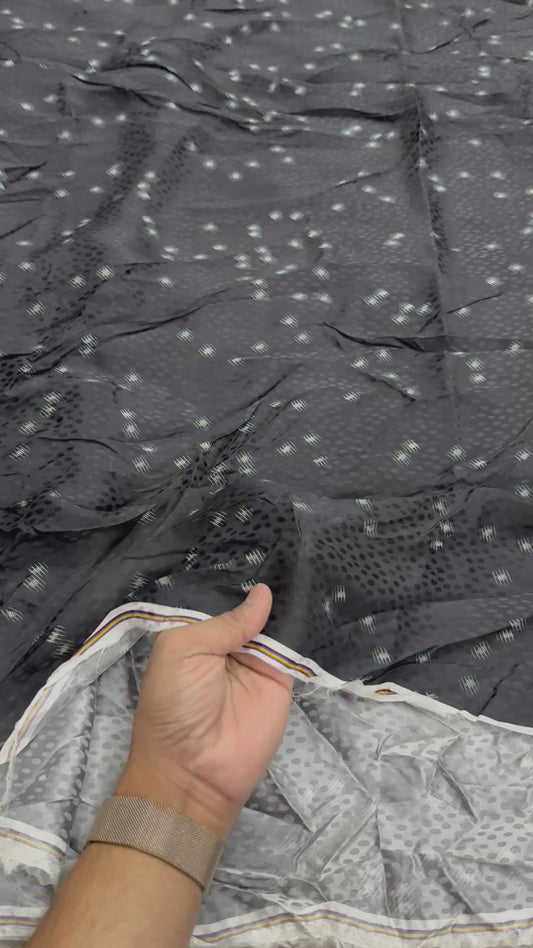 Buy Viscose Crepe Star Like Pirnt Fabric