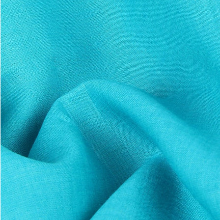 Cotton Linen Sky Blue Fabric